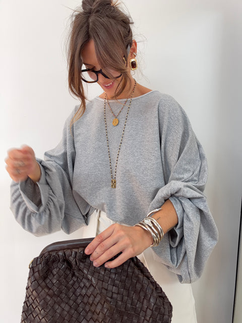 Haut bouffant Gui - gris