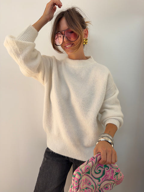 Pull parfait - blanc