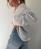 Pull douceur marin