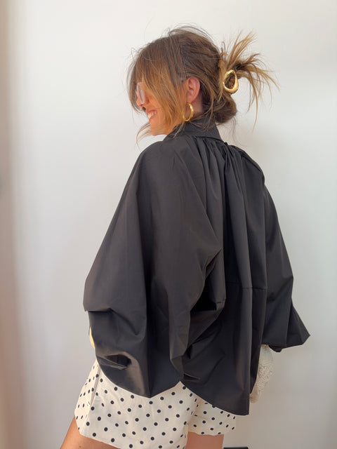 Veste oversize - noire