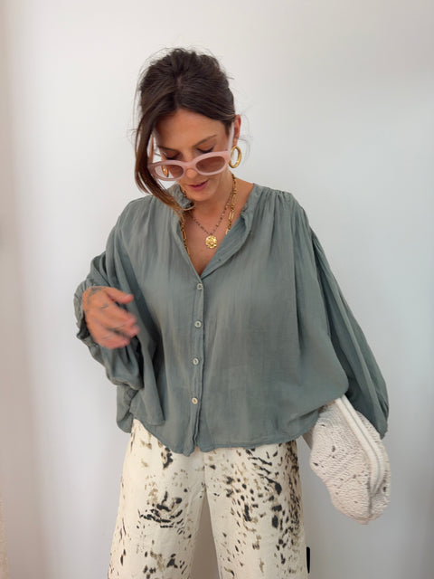 Chemise Gina - kaki