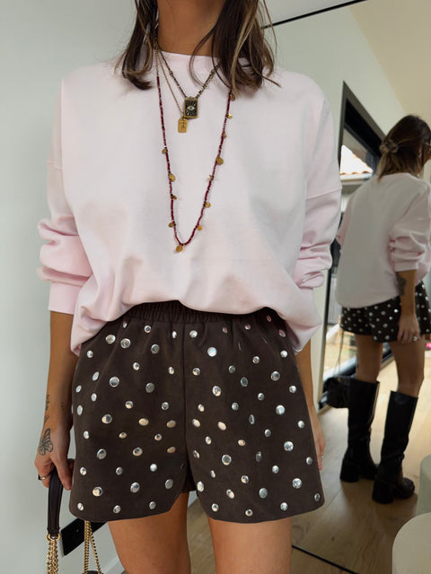 Sweat parfait - rose poudré