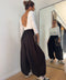 Pantalon ballon - noir (pré commande)