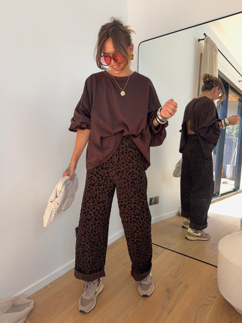 Jeans Mayron - leopard