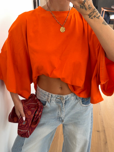 T-shirt parfait orange