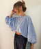Blouse Elia - bleu clair