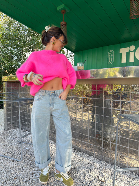Jeans ballon - bleu clair