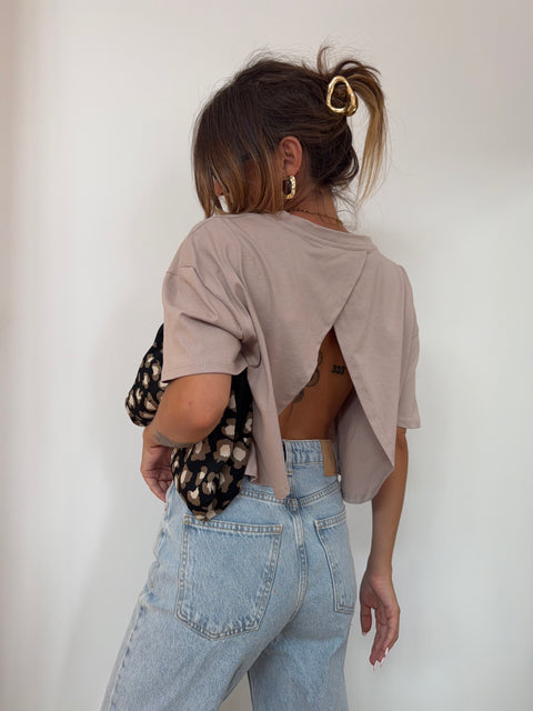 T-shirt Mia Lover's - beige