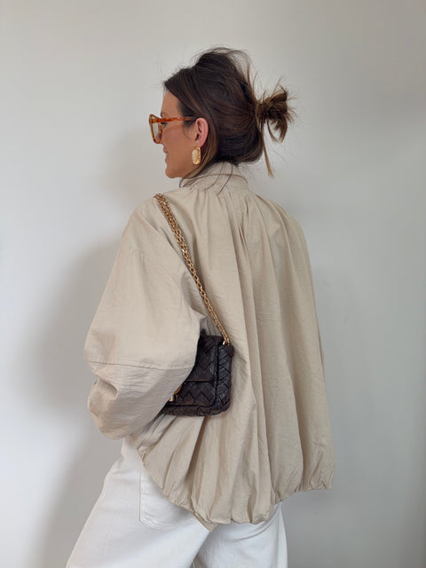 Veste oversize - beige