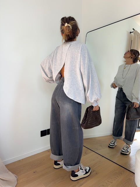 Jeans Mayron - gris clair