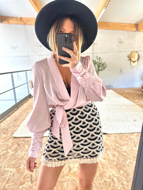 HAUT BLAZER - ROSY