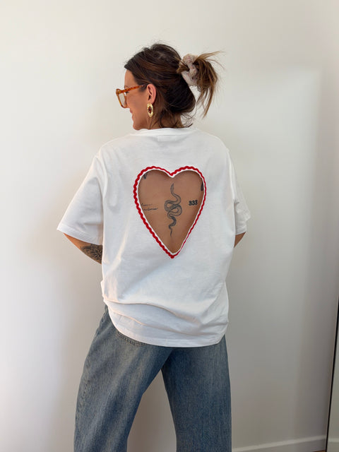 T-shirt coeur