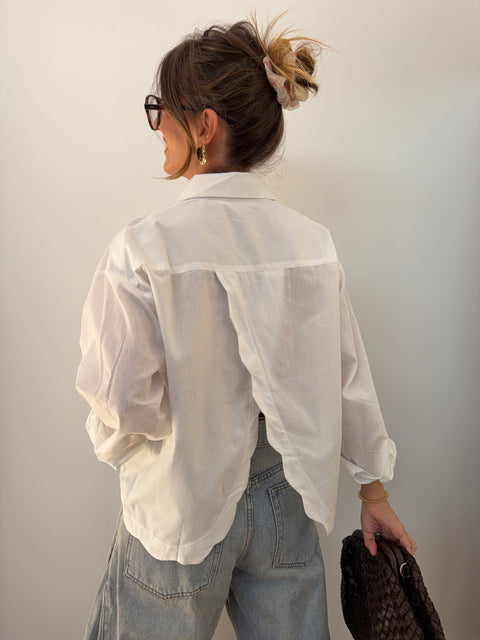 Chemise blanche - flora