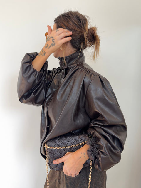Veste Chloé - chocolat