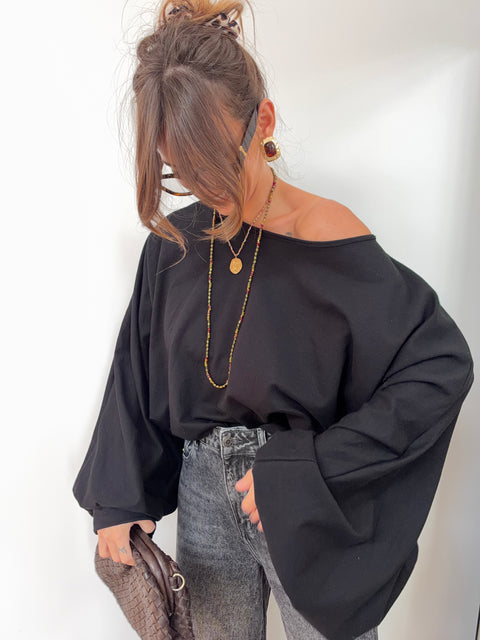 Haut bouffant Giu - noir