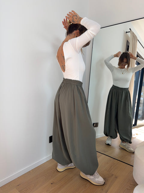 Pantalon ballon - kaki