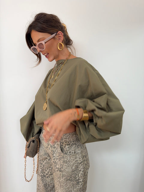 Blouse Elia - kaki