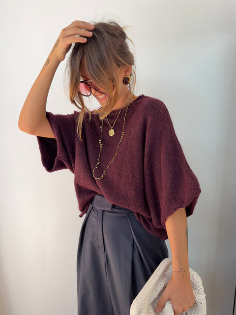 Pull Paris - prune (pré commande)