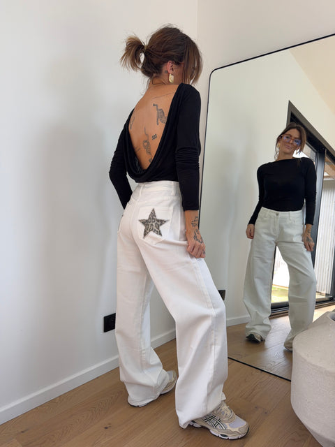 Jeans Isis - blanc