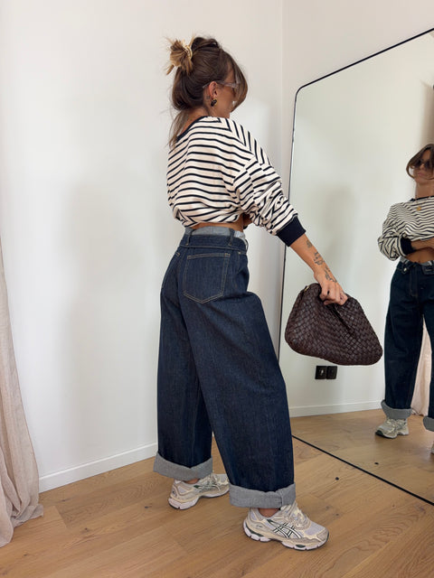 Jeans à revers Dave