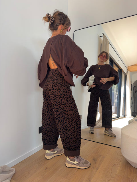Jeans Mayron - leopard