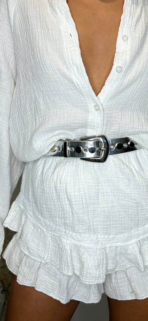 CEINTURE ROMY - SILVER