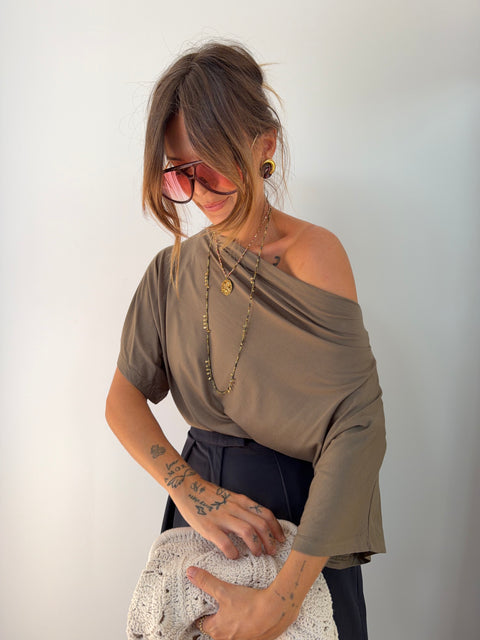 T-shirt Calvi - kaki