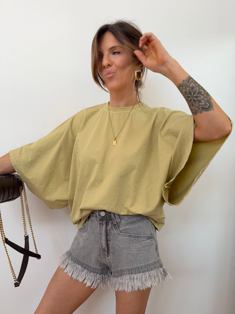 T-shirt olive