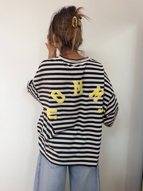 T-shirt Mommy - bleu