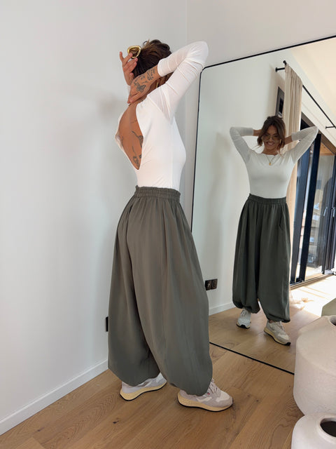 Pantalon ballon - kaki