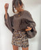 Pull oversize - moka