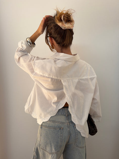Chemise blanche - flora