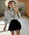Jupe short - velours