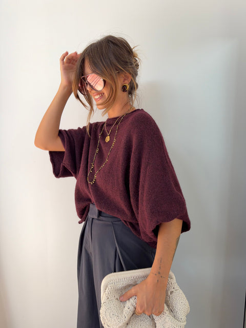 Pull Paris - prune (pré commande)