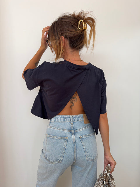 T-shirt Mia Lover's - bleu marine