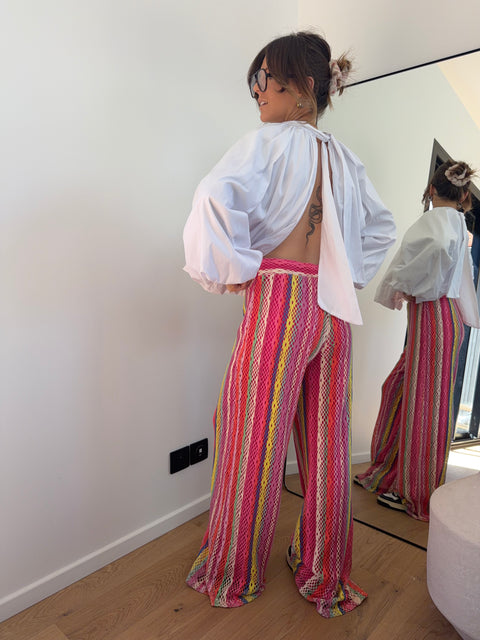 Pantalon crochet - color 🇫🇷