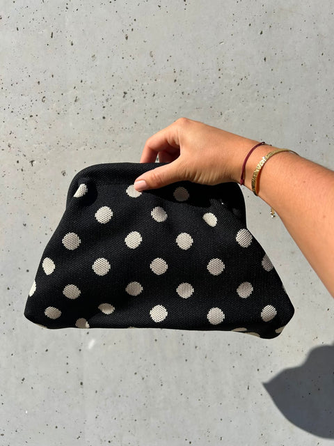 Pochette - à pois noire