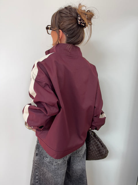 Veste Sportwear - bleu et bordeaux