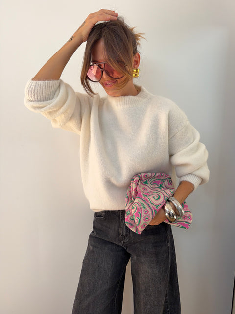 Pull parfait - blanc