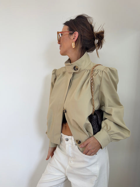 Veste courte - sauge