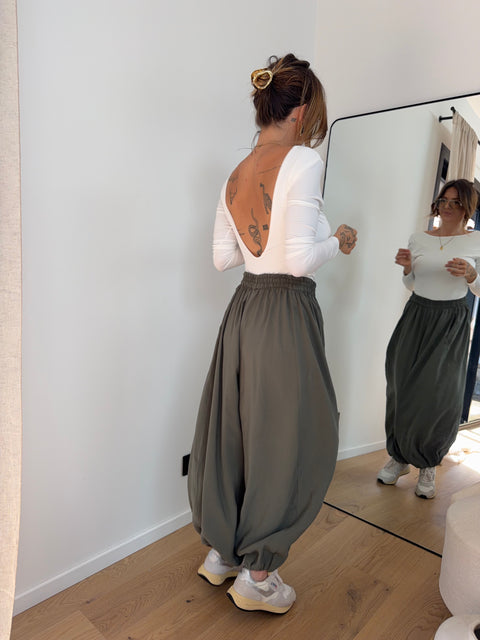 Pantalon ballon - kaki