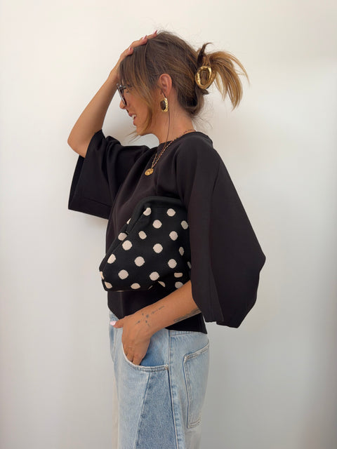Sweat léger parfait  - noir