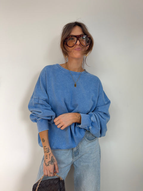 Sweat - bleu roi