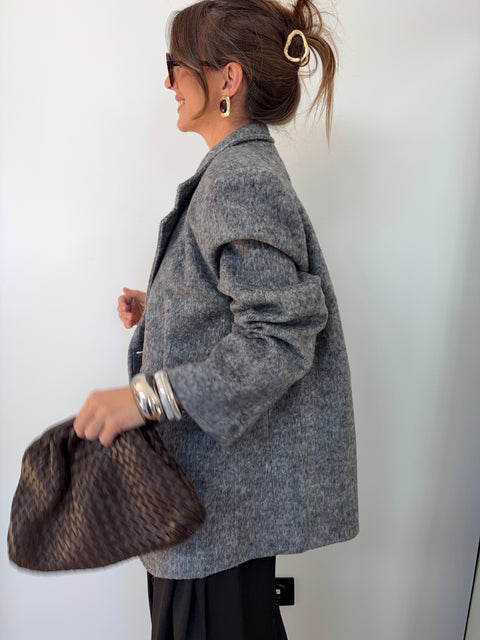 Veste lainage - grise