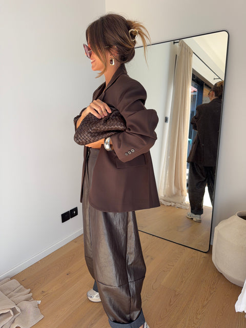 Blazer PIA - chocolat