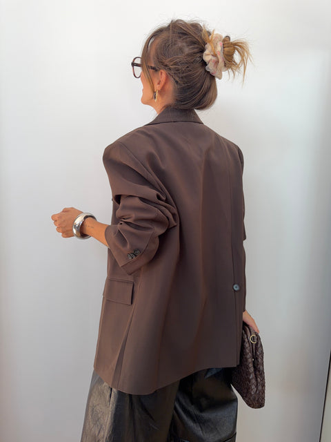 Blazer PIA - chocolat