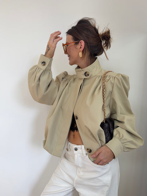 Veste courte - sauge