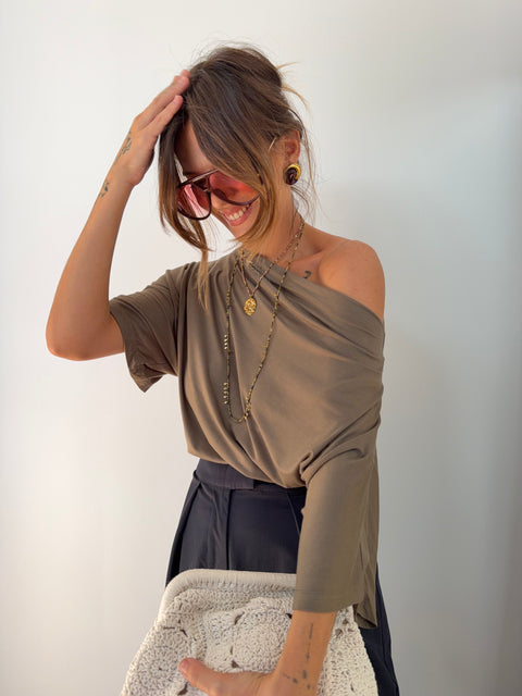 T-shirt Calvi - kaki
