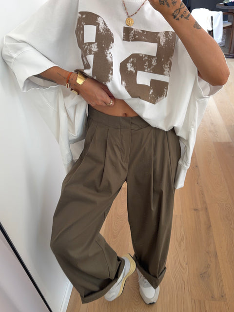 Pantalon léger kaki