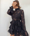 Robe dentelle - noire